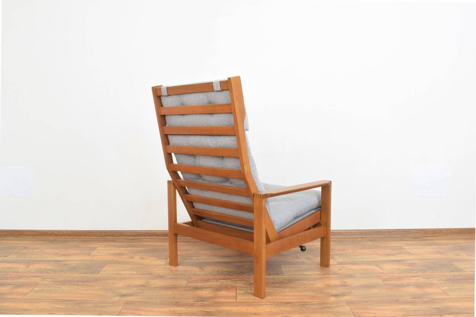 Mid-Century Danish Oak Armchair by Leif Alring for Madsen & Schubell, 1960s