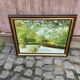 Oil painting on canvas, landscape of the Seine, 75x56cm.