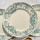 Set of 6 Small Antique Iron Earth Plates "Figuig" – Longchamp 19th Century