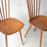 Set of 4 bistro chairs "Menuet" years 60/70