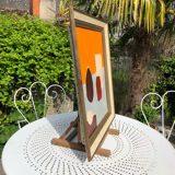 Abstract painting on canvas