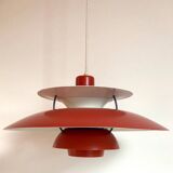 Danish vintage PH5 pendant light (Poul Hennigsen for Louis Poulsen)
