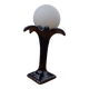 Palm Tree Globe Ceramic Lamp