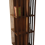Old revolving library in solid oak