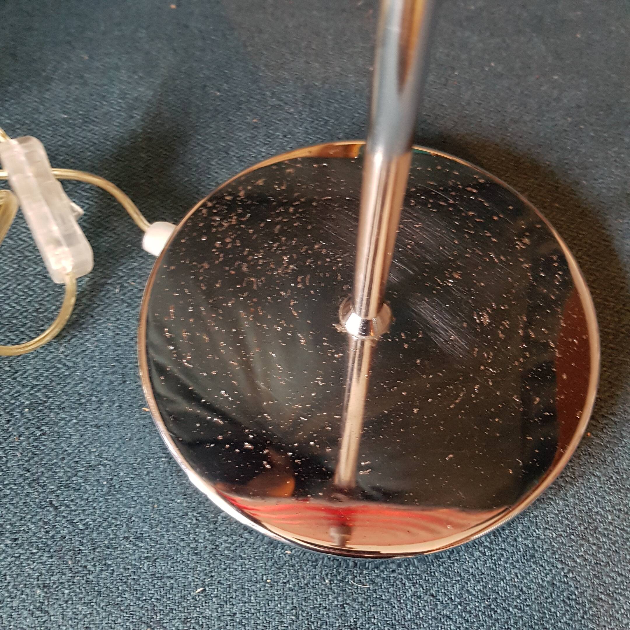 Late 70's psychedelic style reflective lamp