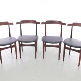 Scandinavian teak dining set.