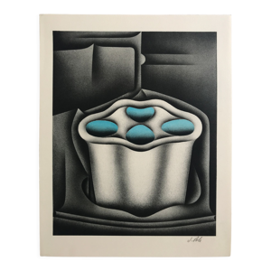 Lithographie originale signée