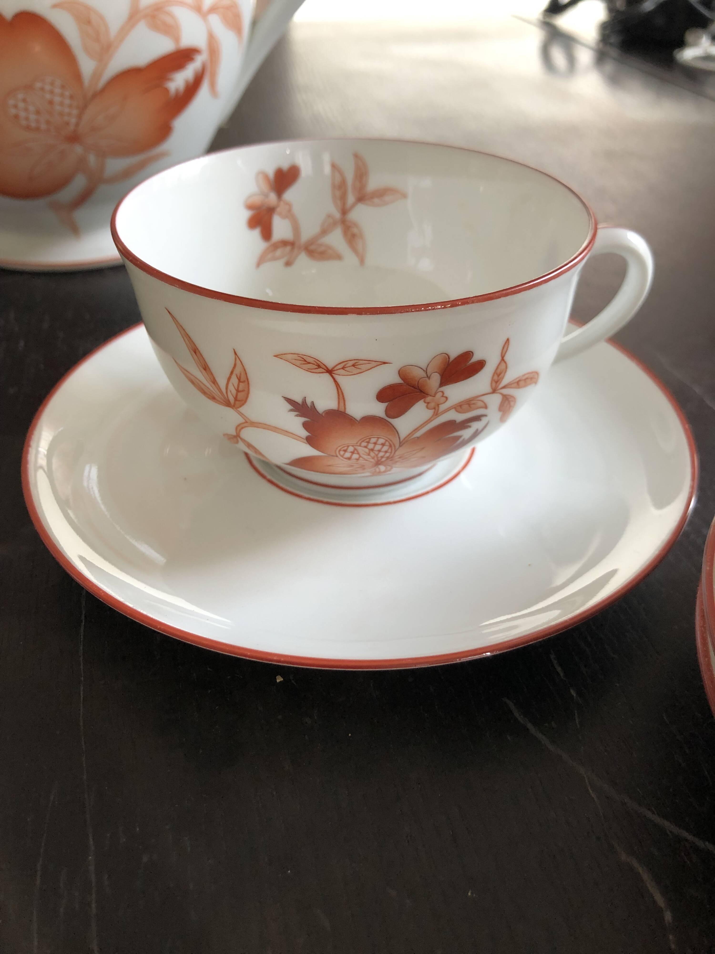 Ch Field Haviland porcelain tea and coffee set