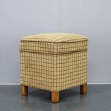 1930s Art Deco Tabouret ,Czechoslovakia