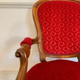 Louis XV Style Cabriolet armchair, circa 1850