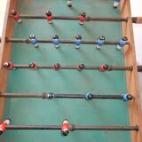 Wooden baby football