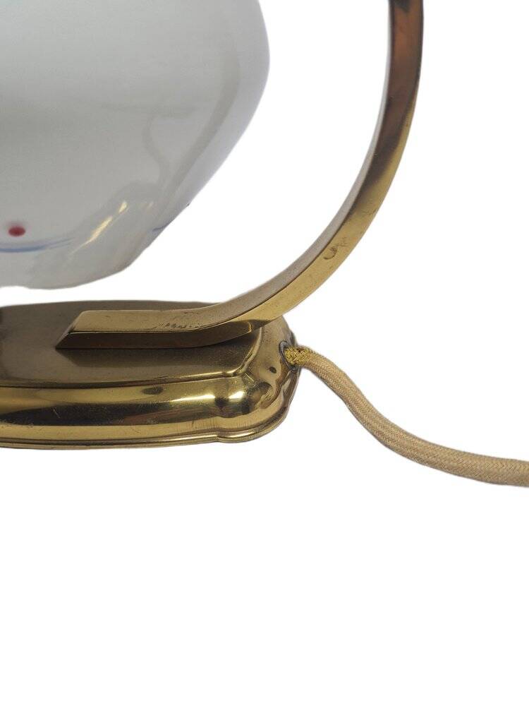 Art Deco bedside lamp, Belgium, 1950s