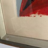 Lars s'en prend. "le salaire des oiseaux". lithographie en couleurs, signée et numérotée 39/60