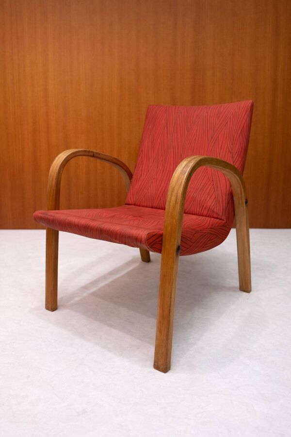 Fauteuil Baumann – années 1950   esprit déco