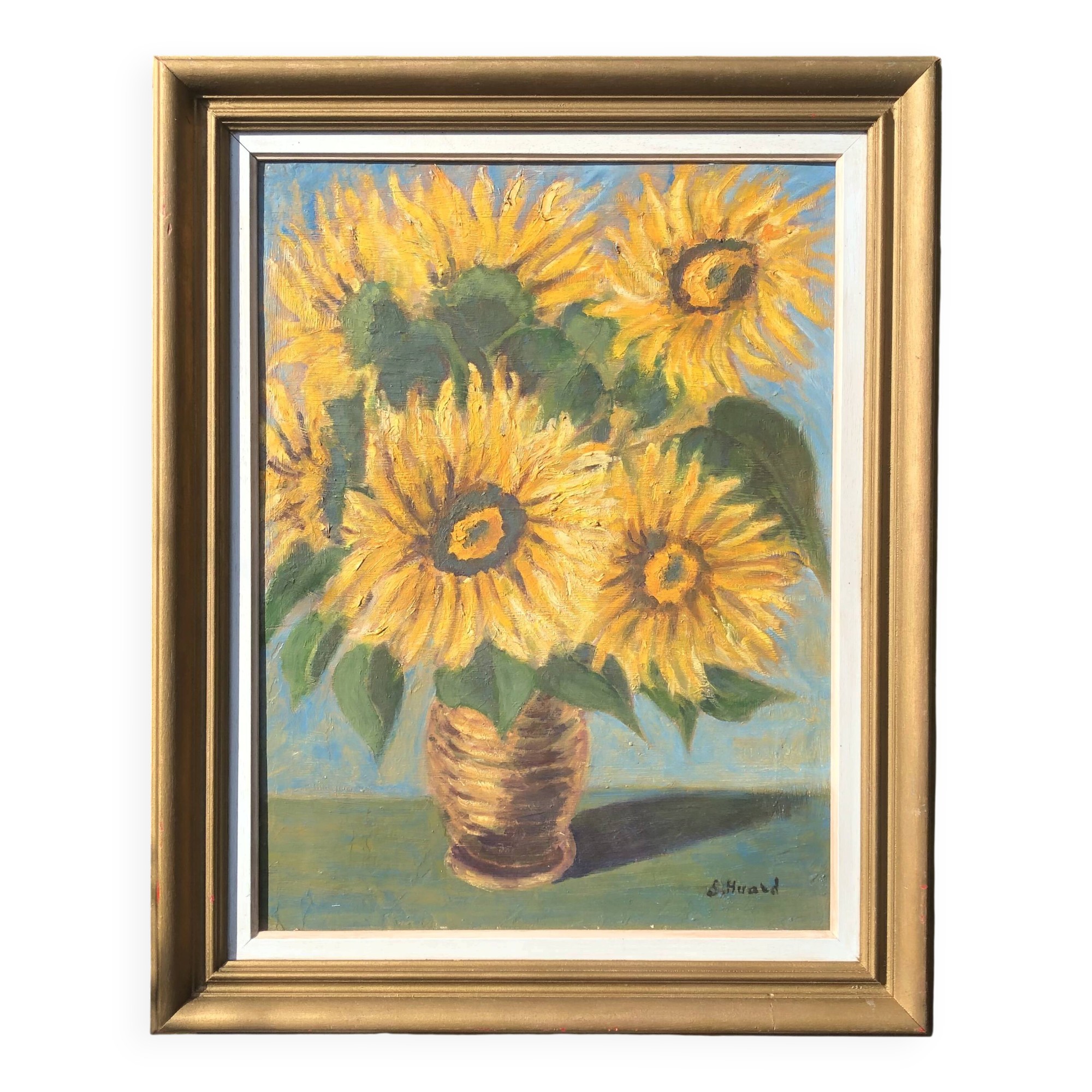 Sunflower painting