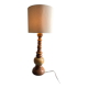 Vintage turned wooden lamp base