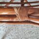 Paire de fauteuils en rotin vintage circa années 70