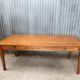 Vintage solid wood farm table