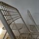 3 chaises pliantes vintage Talin-design Italien 70 - métal grillagé
