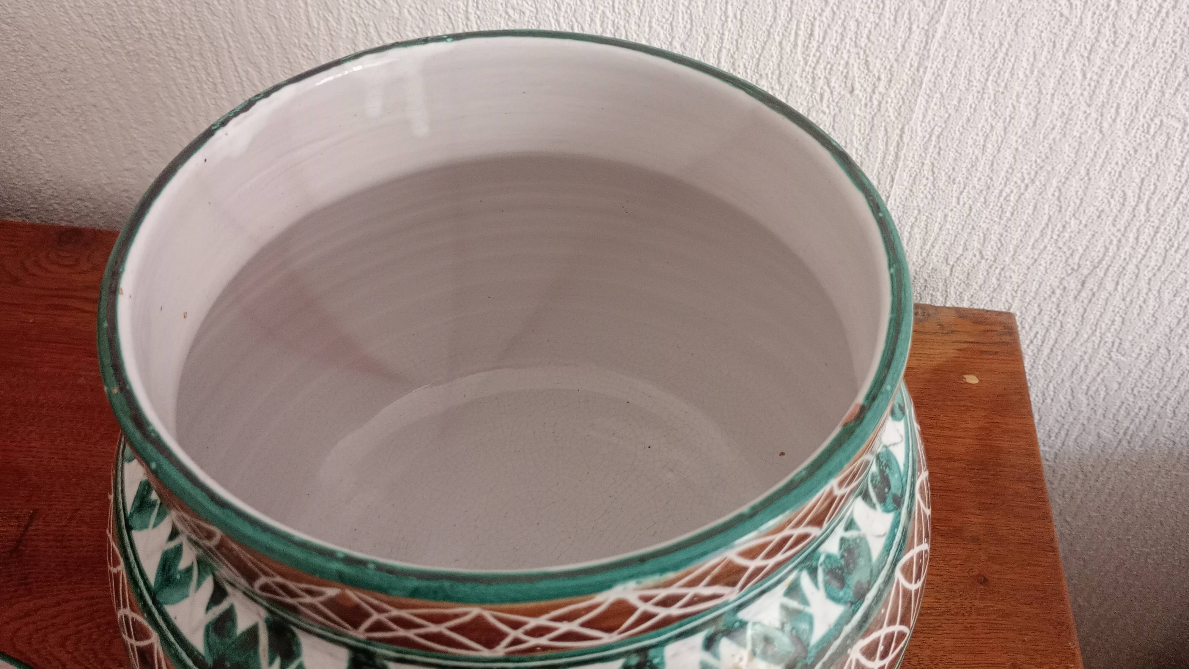 Large Robert Pucault soup tureen. 1950.