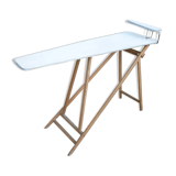 Folding wooden console, ironing board with its jeanette
