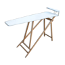 Folding wooden console, ironing board with its jeanette