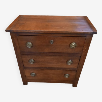 Parisian beech chest of drawers 1920
