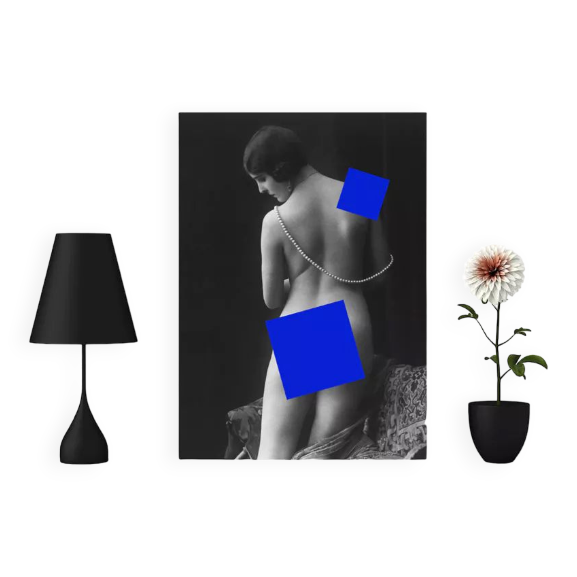 Vintage female backless female photography - Belle Époque 1930