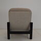 Fauteuil mid-century leda lux années 1980