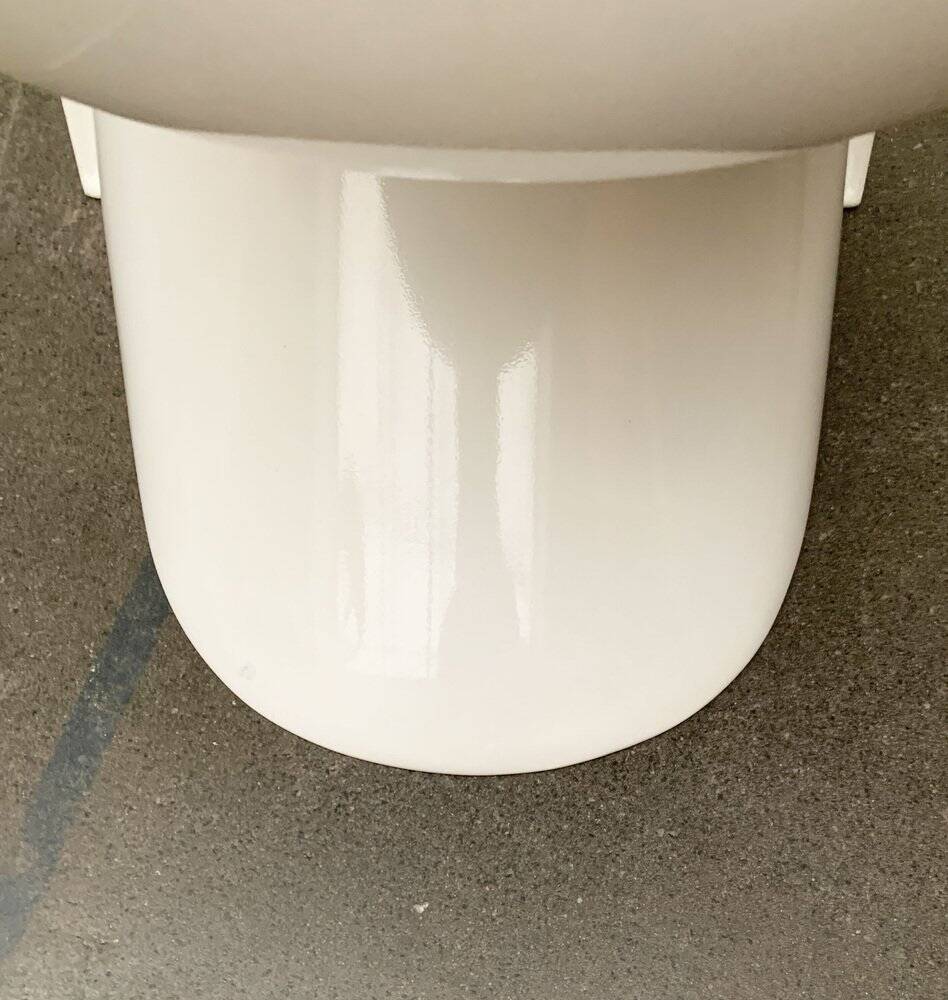 Panton side chairs from the mid-century by Verner Panton for Herman Miller, 1960s.