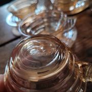 Vintage Gondolo coffee set - 6 cups and saucers, 70s style -