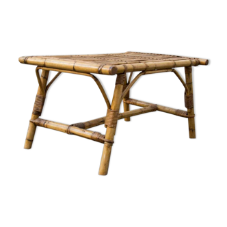 Rattan coffee table