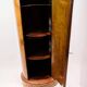 Oval pedestal cabinet - Walnut - Hand polished - Year 1840s