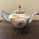 Antique Henriot Quimper Faience Coffee Set, Breton Folk Art, 1893-1904