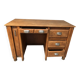 Old restored oak desk