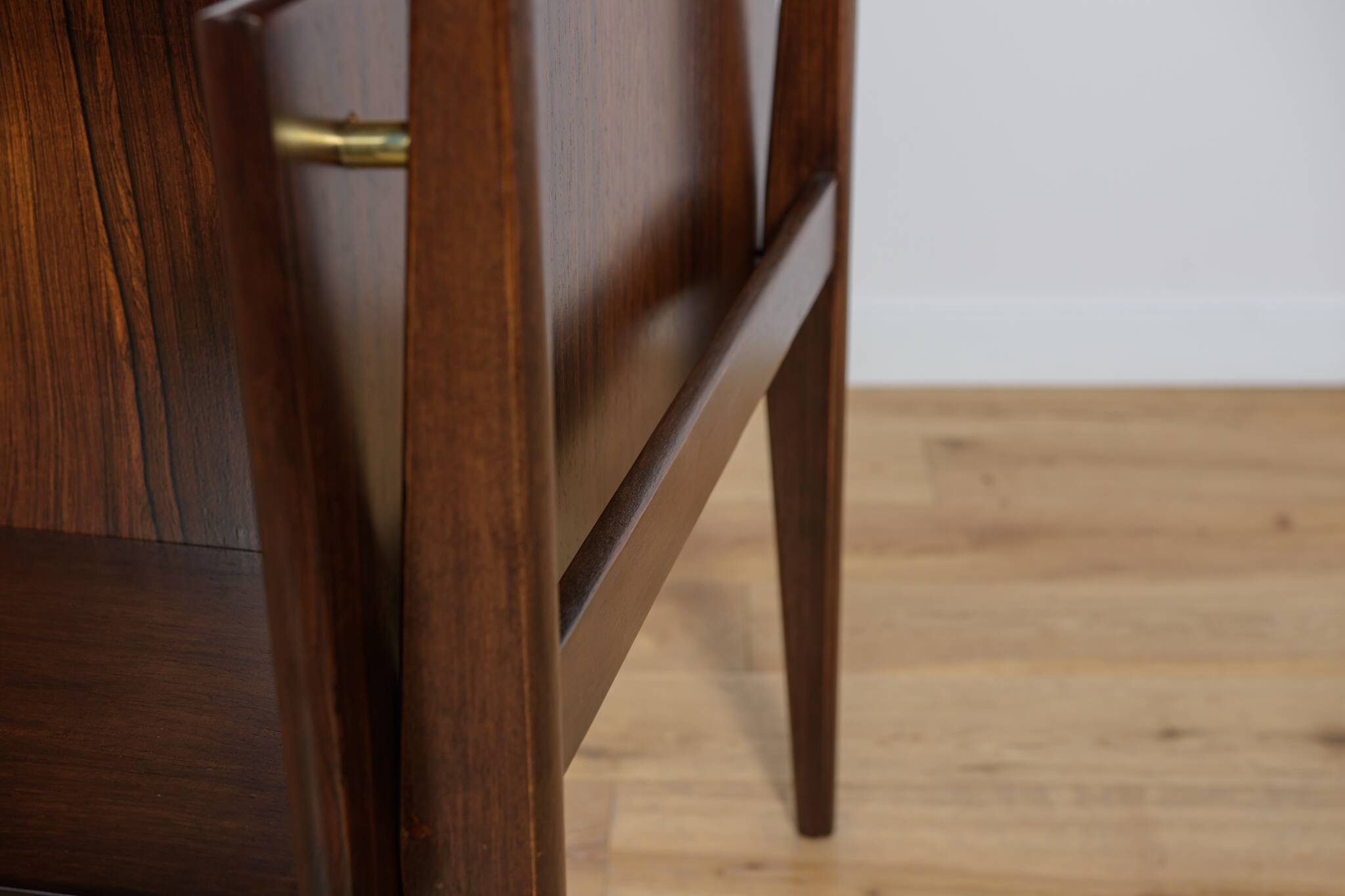 Mid Century Rosewood Desk by Gunnar Nielsen Tibergaard for Tibergaard, 1960s