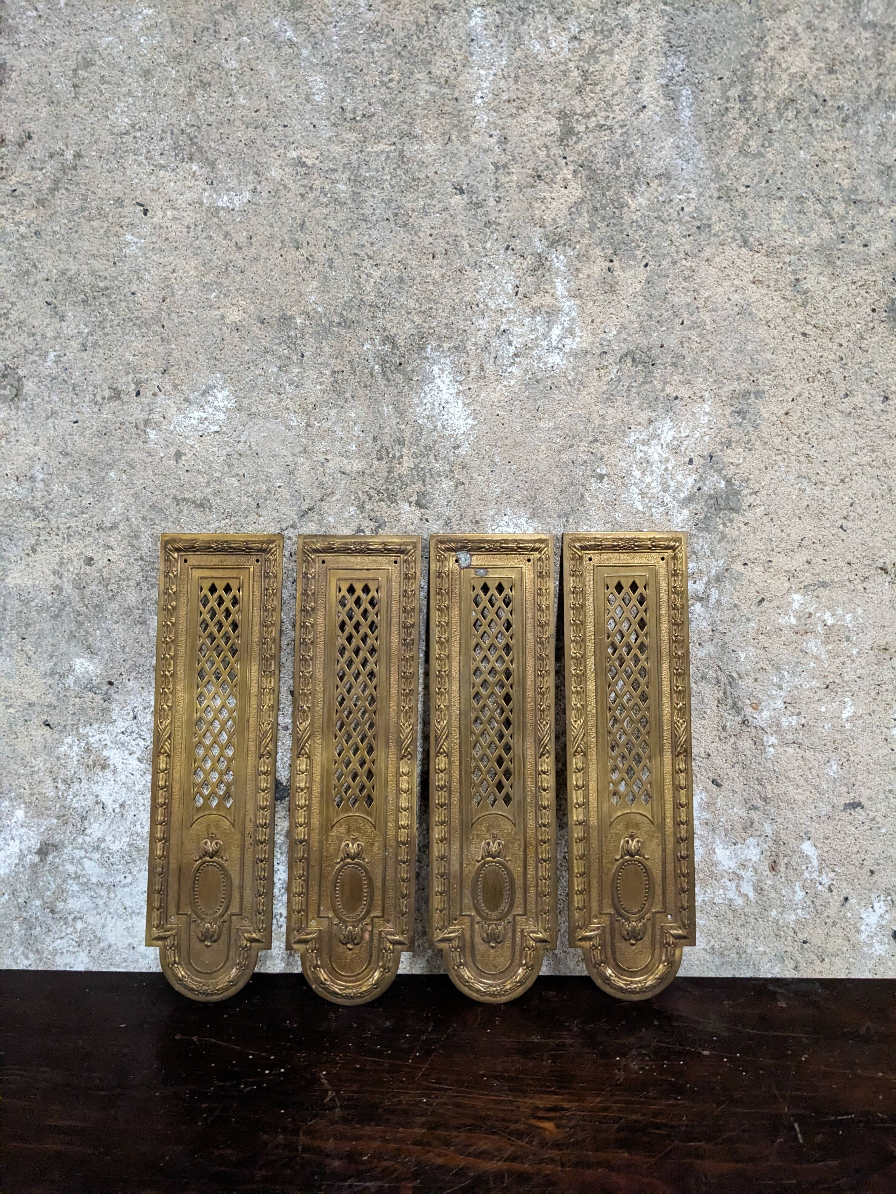 Decorative door plates