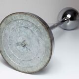 Ashtray on foot art deco chrome