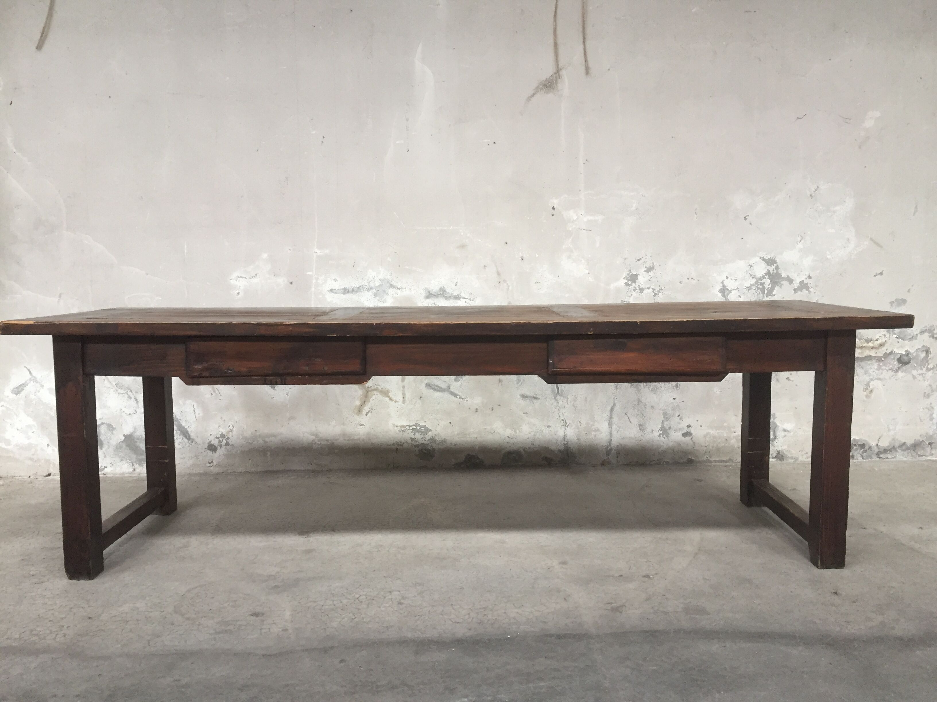 Old fir farmhouse table