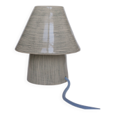ceramic table lamp striped