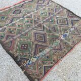 Antique Moroccan Kilim Rug 112x112cm