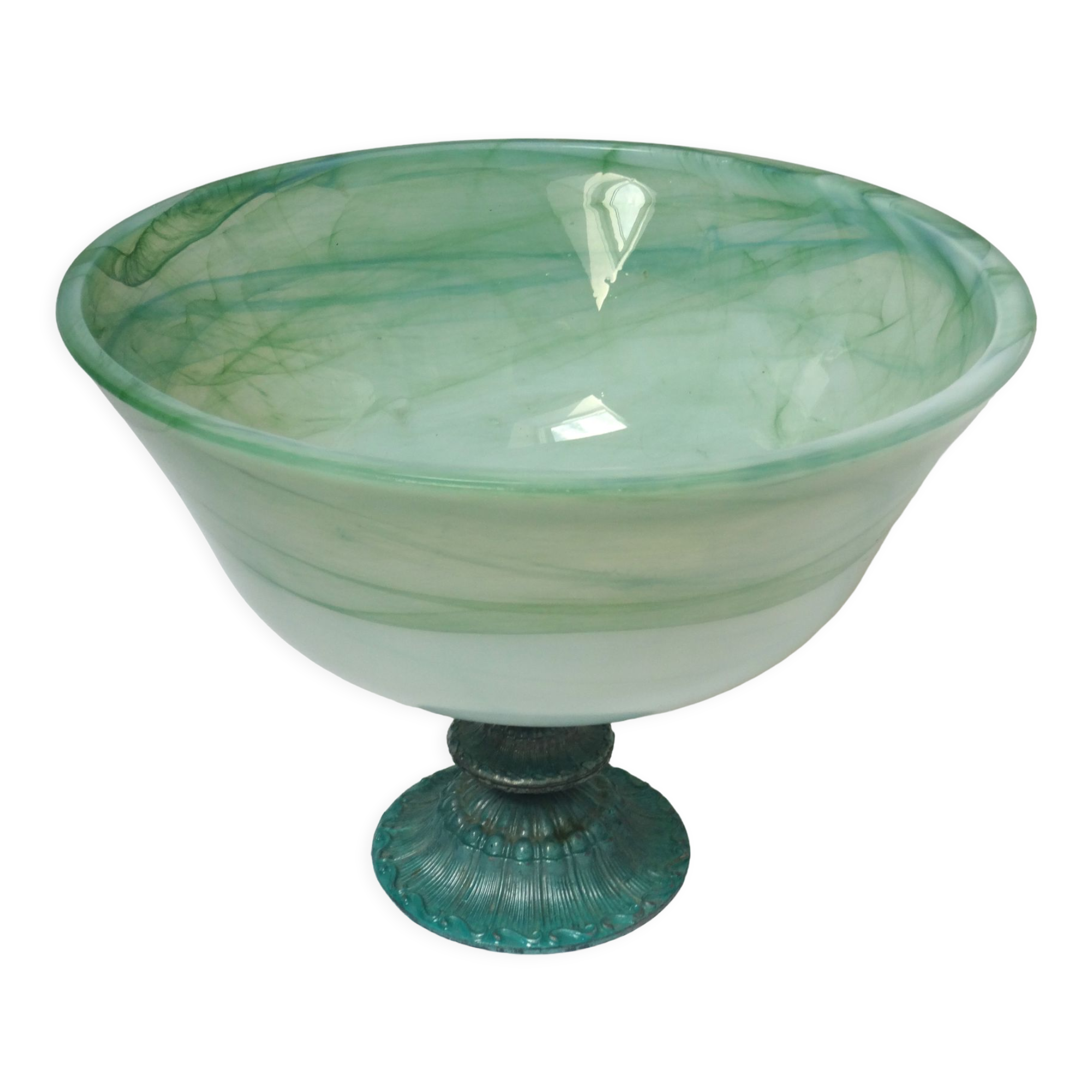 Murano glass fruit cup