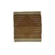 Vintage Turkish hand-knotted wool cotton brown small area rug 152x167