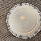 2 round dishes iron earth .salins