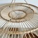 Suspension rattan saucer iron frame D:120 H:60
