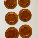 Slip dessert plates