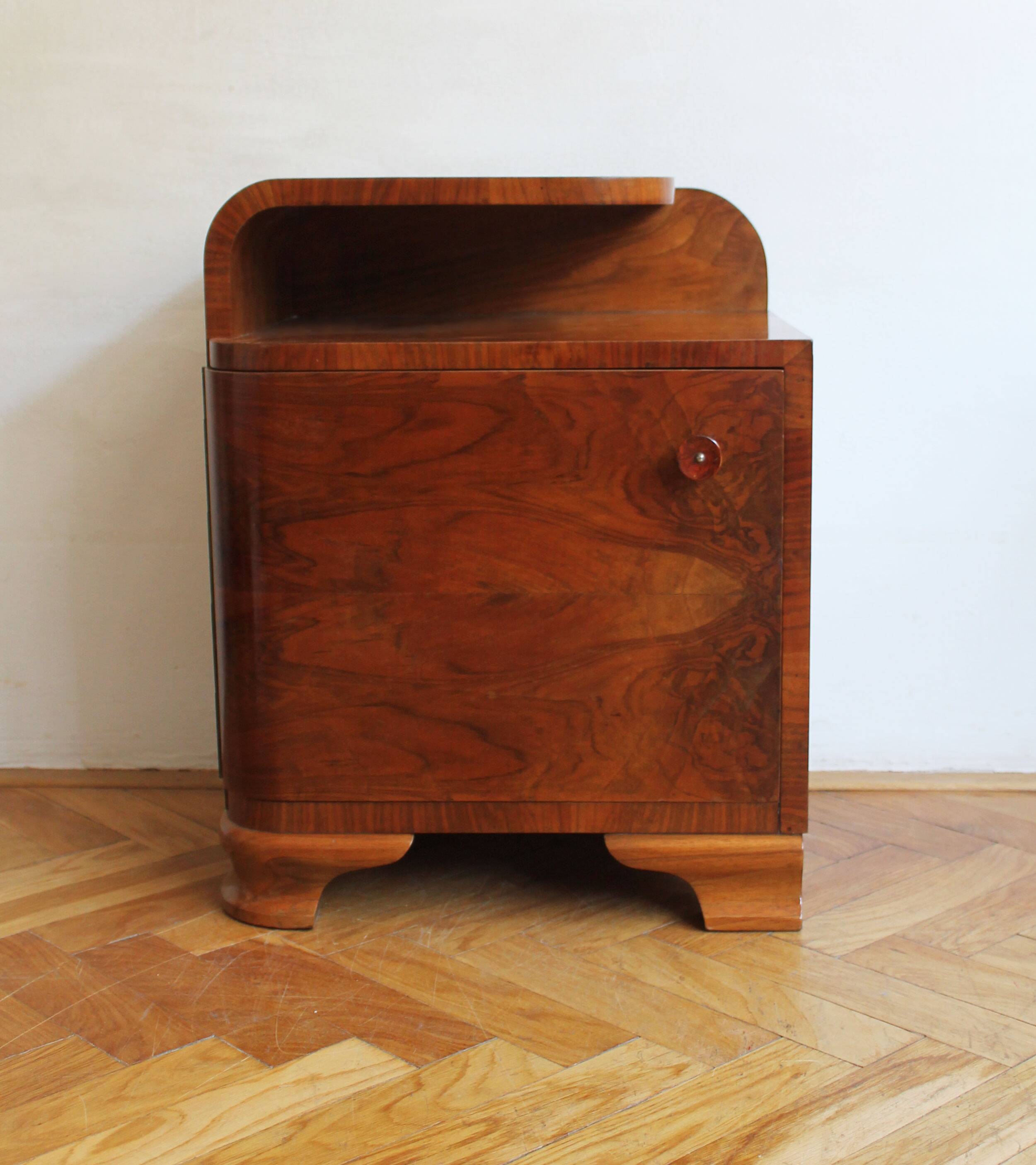 1930s Art Deco Bedside table