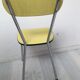 Table en formica jaune moutarde  des années 50- 60
