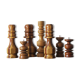 Scandinavian Wooden Candleholders, Set of 7