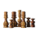 Scandinavian Wooden Candleholders, Set of 7